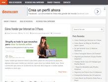 Tablet Screenshot of diexmx.com